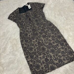 Banana Republic Grey Sophia Sheath gray lace Dress NWT size 6
